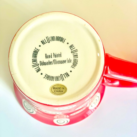 (2)All U Can Handle Tall Coffee Mugs - Picture 4 of 4